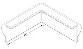 Dock Corner Bumper diagram