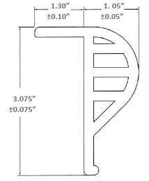 Extra Rugged Four Channel Dock Bumpers