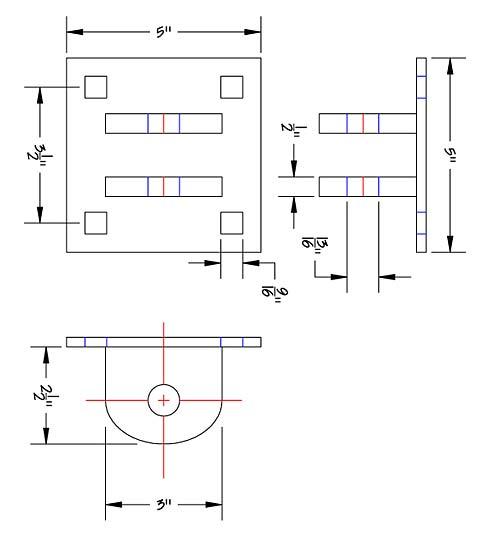 Single "T" Female Layout